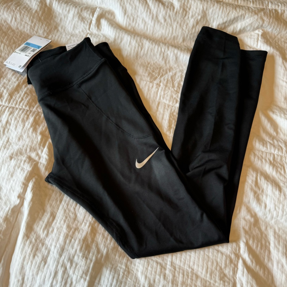 Nike Fast Dri Fit leggings Mesh Panel Size Medium